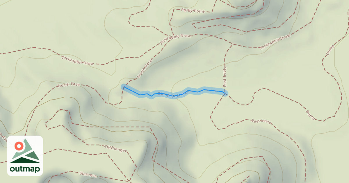 Map of Dump/Bear Den
