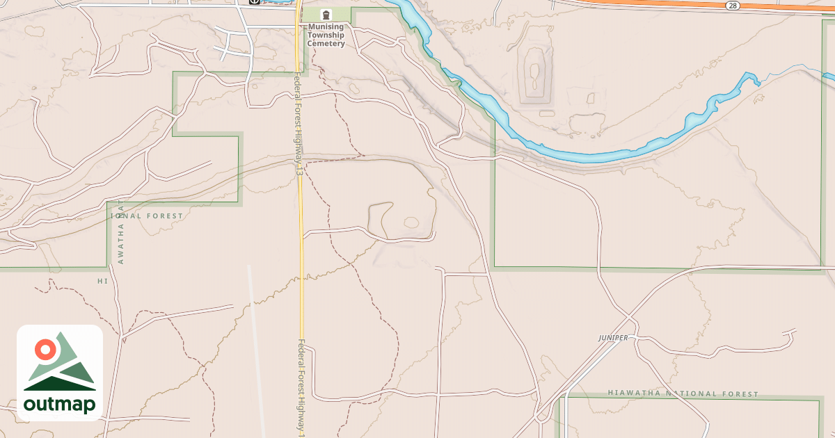 Map of JUNIPER LINK