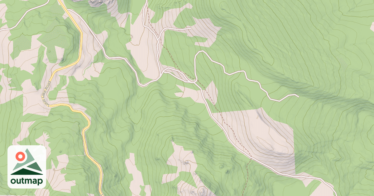 Map of BURNT GULCH