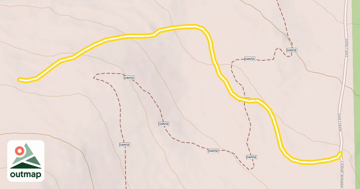 Map of Dos Lobos