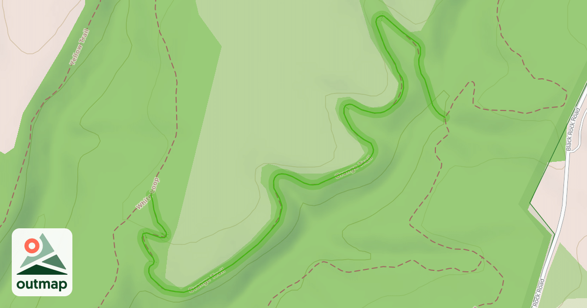 Map of Orange Trail