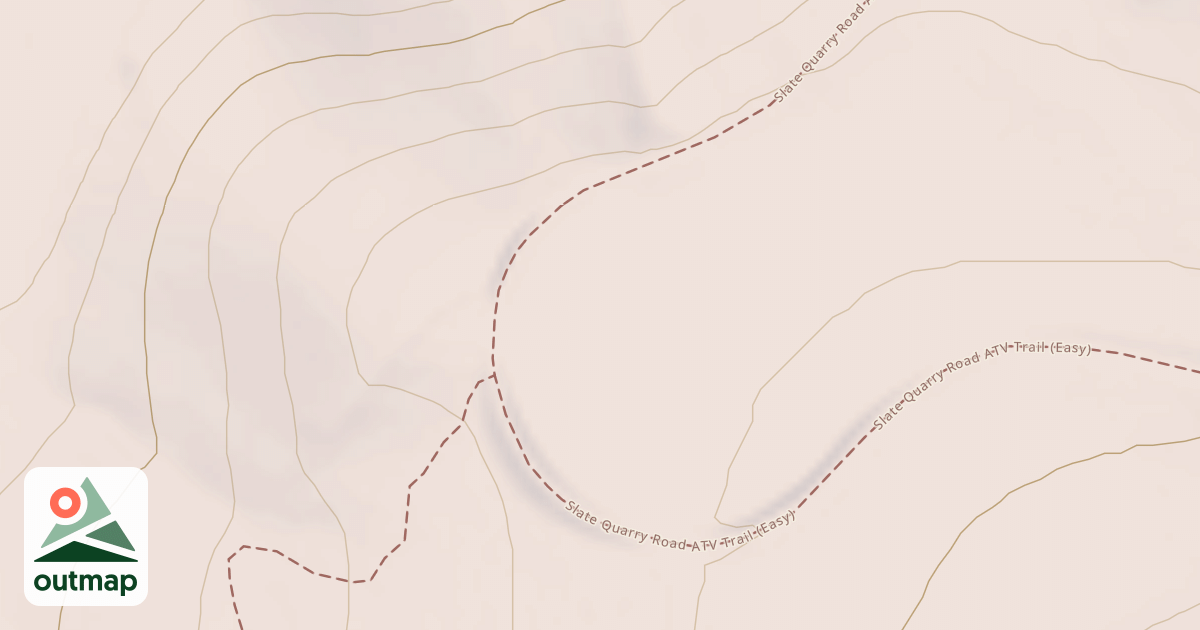 Map of Michaux State Forest - ATV Trail System