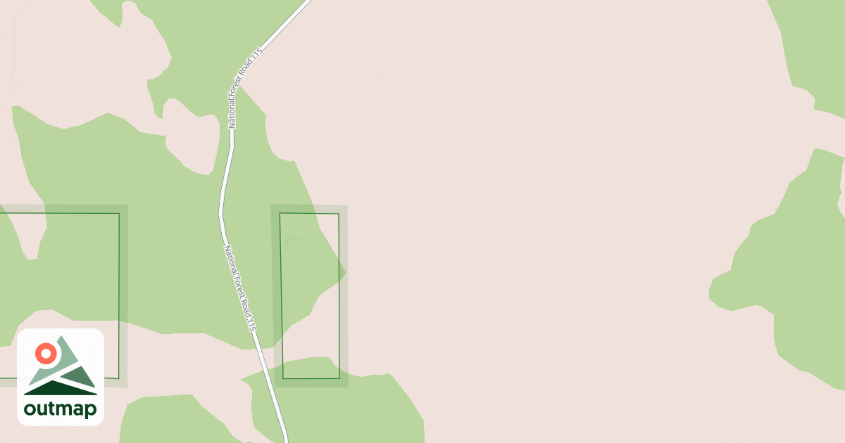 Map of USFS Motor Vehicle Use Map Roads {2991C27F-76AC-489A-8FEE-E9864861ED40}