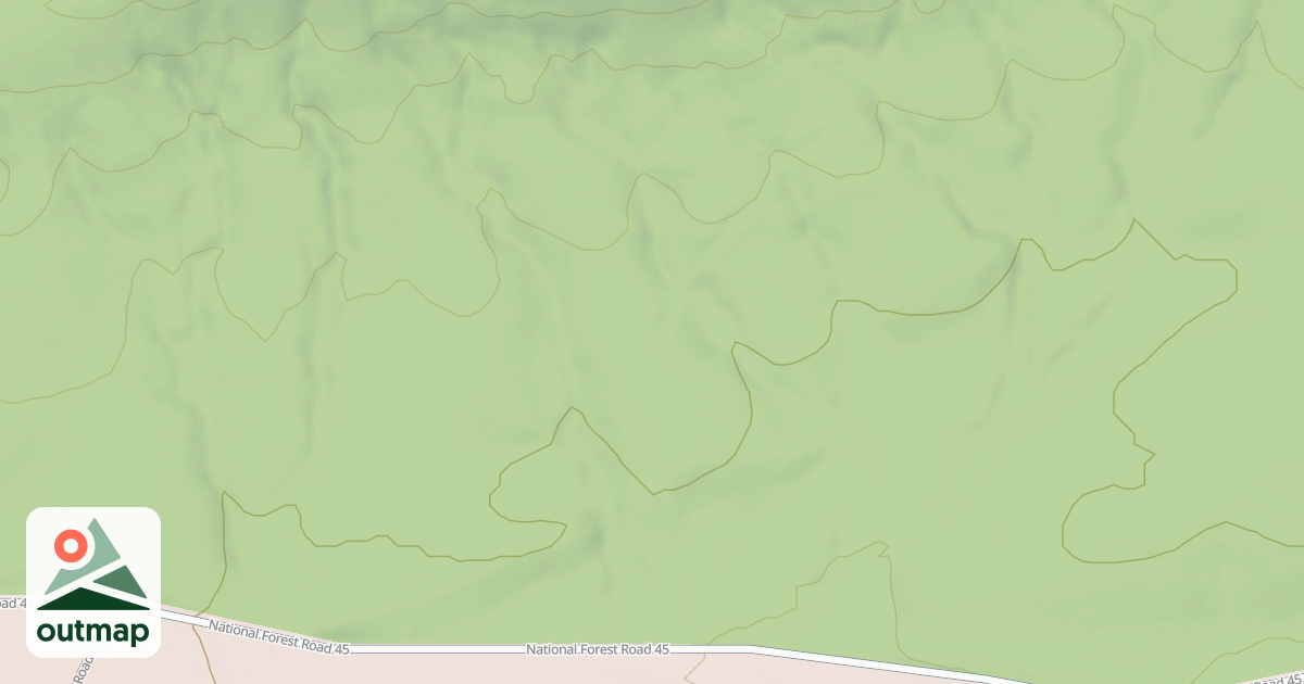 Map of USFS National Forest System Roads {2F876A50-7667-49D0-855D-4123098886A8}