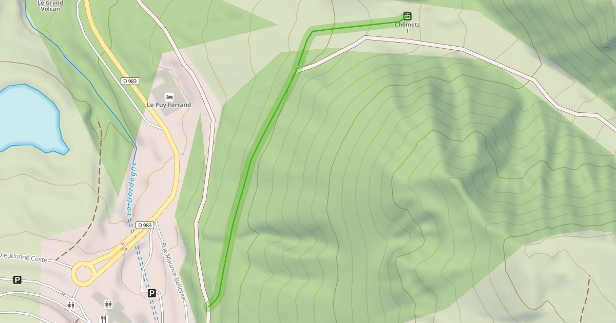 Map preview of Retour