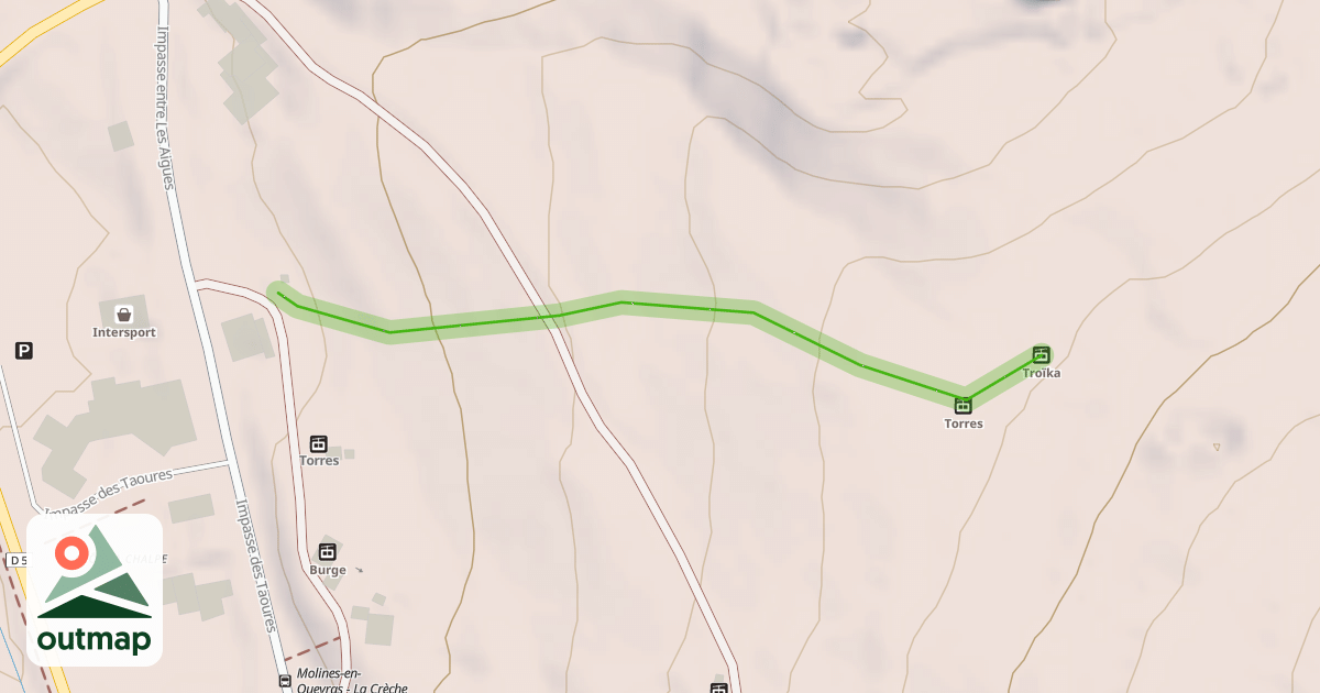 Map of Les Ramiers