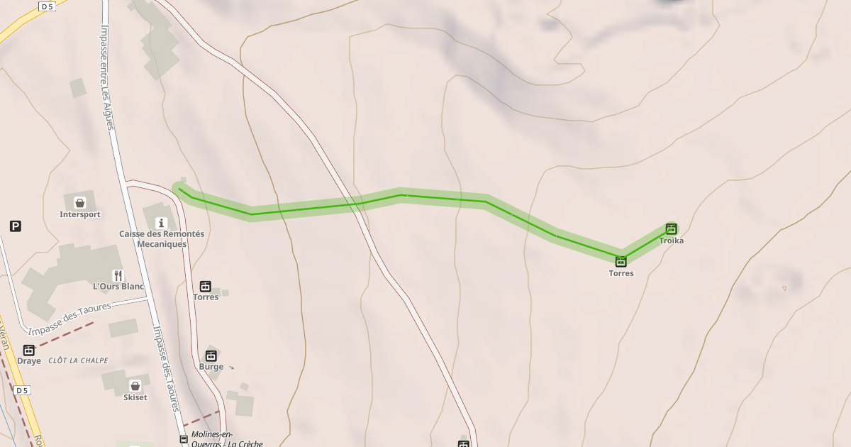 Map preview of Les Ramiers