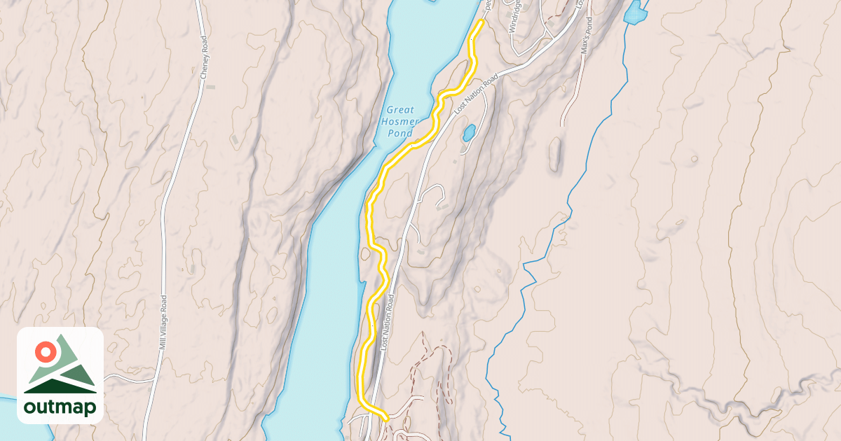 Map of Lakeside