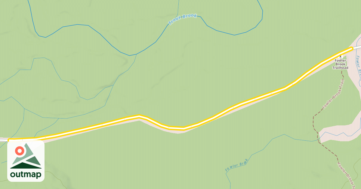 Map of Park Tote Road