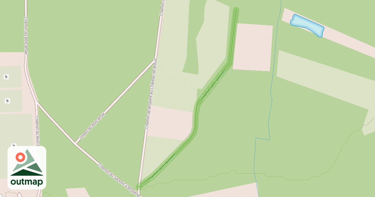 Map of Chemin des Hayettes