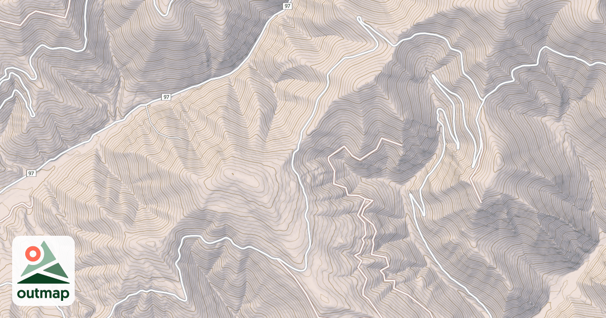 Map of PARDEE FLAT (EAST SIDE PARDEE)