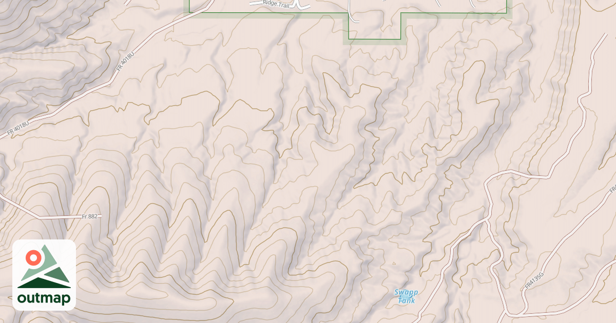 Map of 4026 N