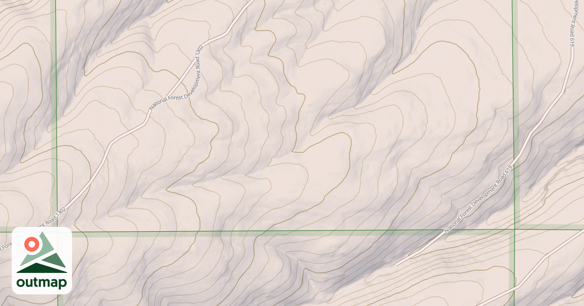Map of USFS National Forest System Roads {E11D1826-4AF6-48D0-A6A6-2AC7AFB1A200}