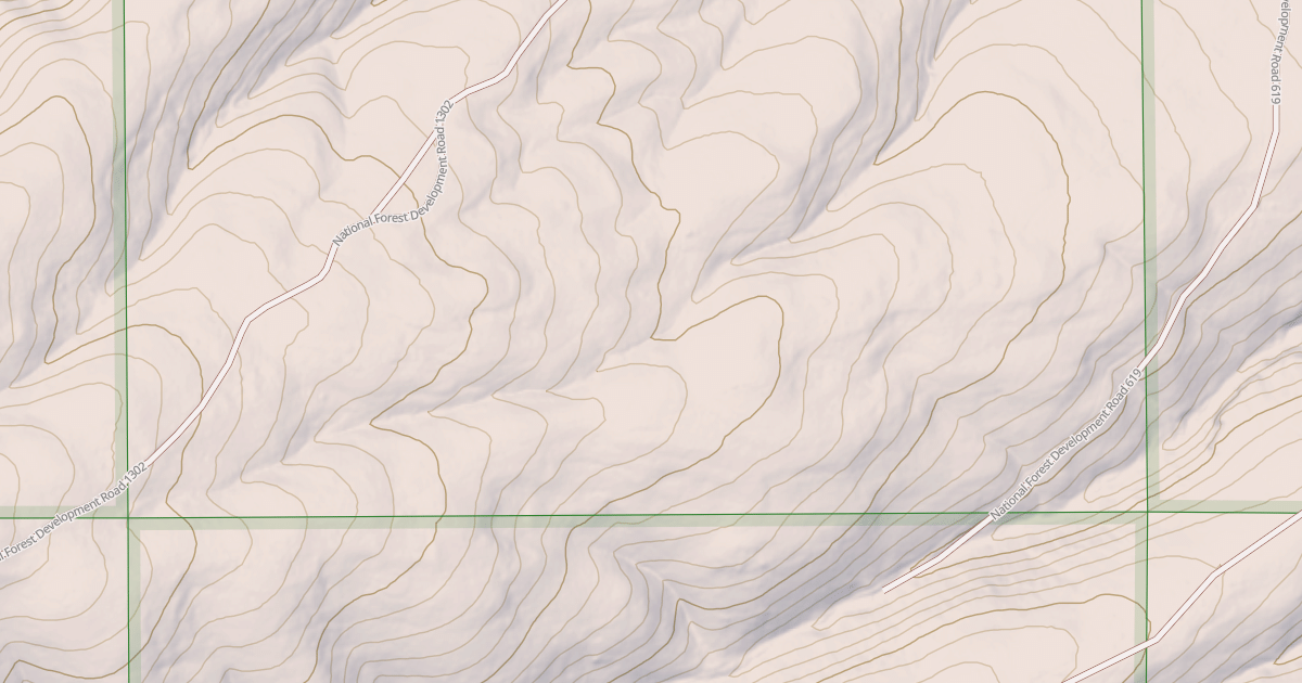 Map preview of USFS National Forest System Roads {E11D1826-4AF6-48D0-A6A6-2AC7AFB1A200}