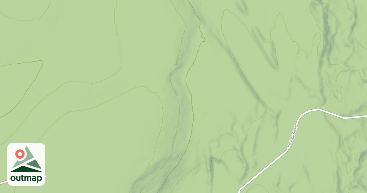 Map of USFS Motor Vehicle Use Map Trails 19611