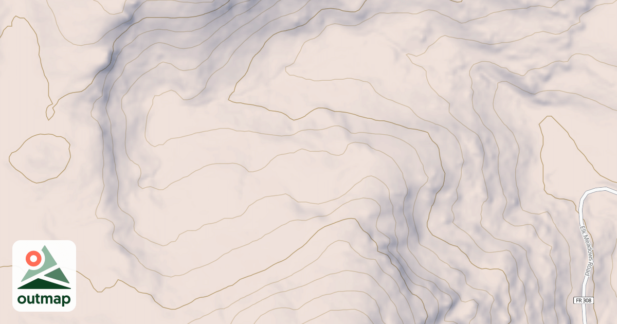 Map of Clayburn Creek