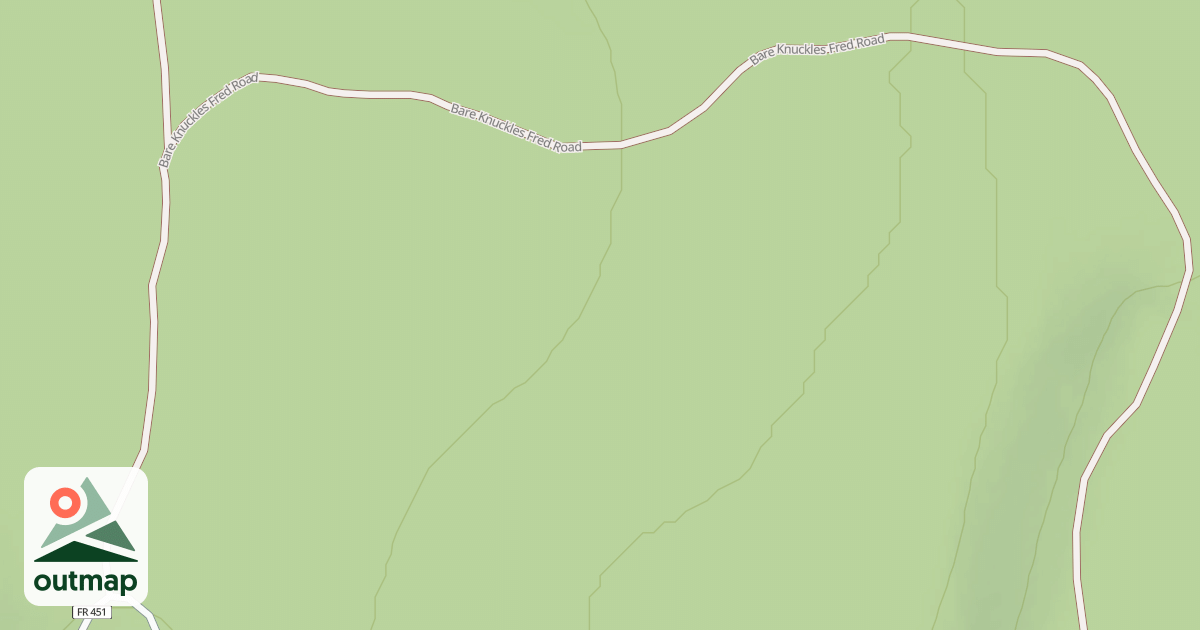 Map of BARE KNUCKELS FRED