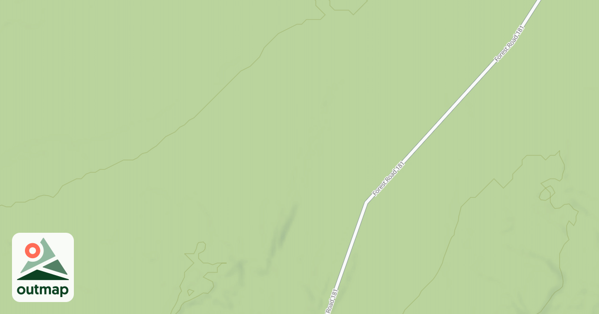 Map of FR 181B