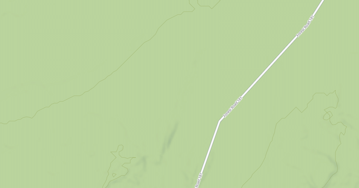 Map preview of FR 181B