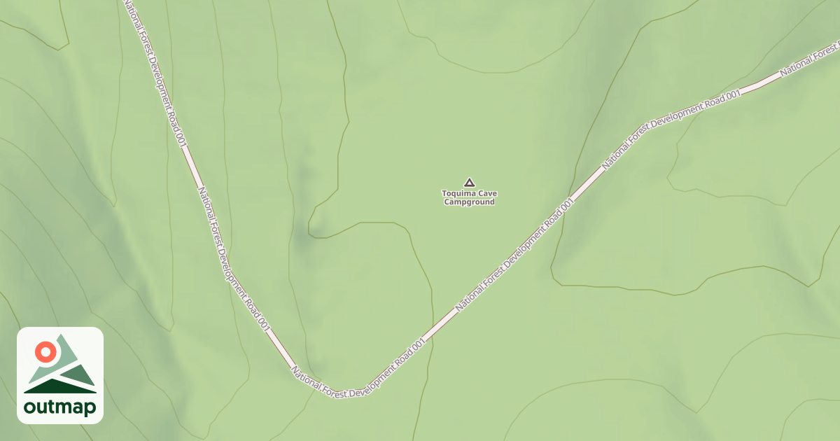Map of TOQUIMA CAVE