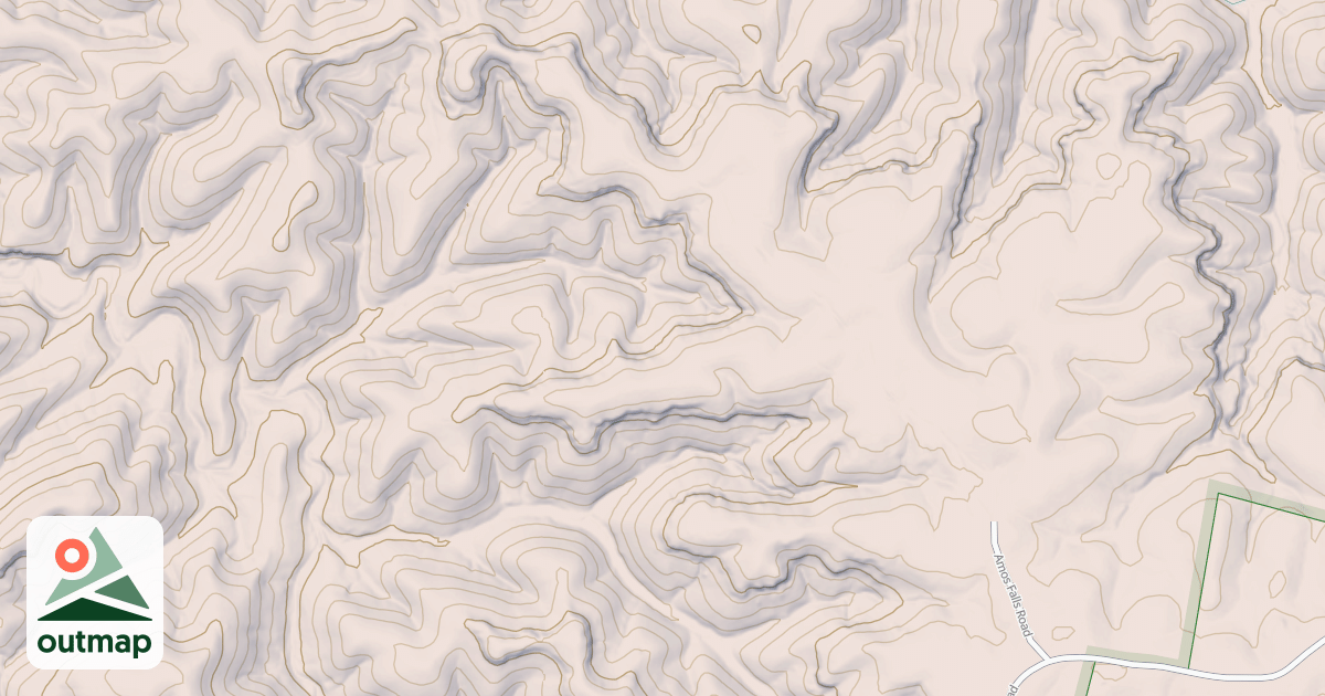 Map of TURKEY BLUFF