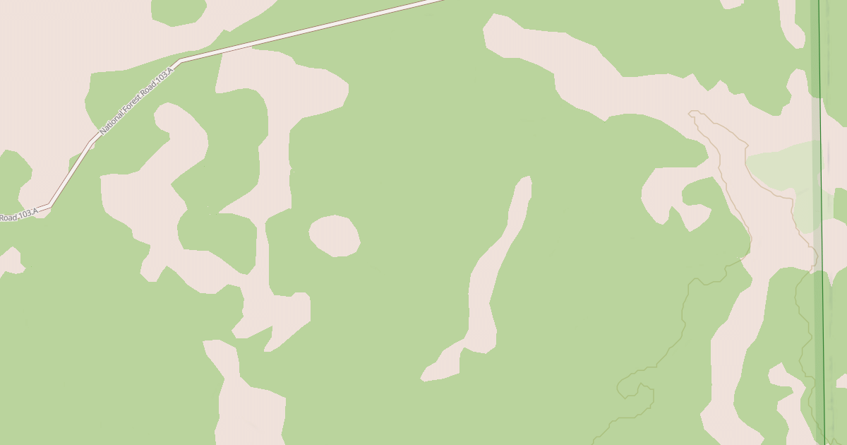 Map preview of USFS Motor Vehicle Use Map Roads {6909ED3C-726F-4671-B90F-186062CA49C2}