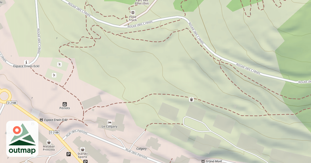 Map of Mountain Twister