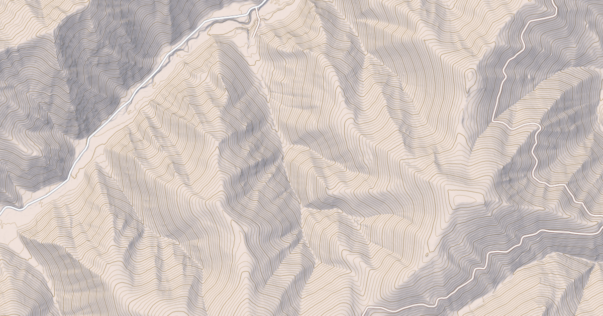 Map preview of Hendrickson Gulch