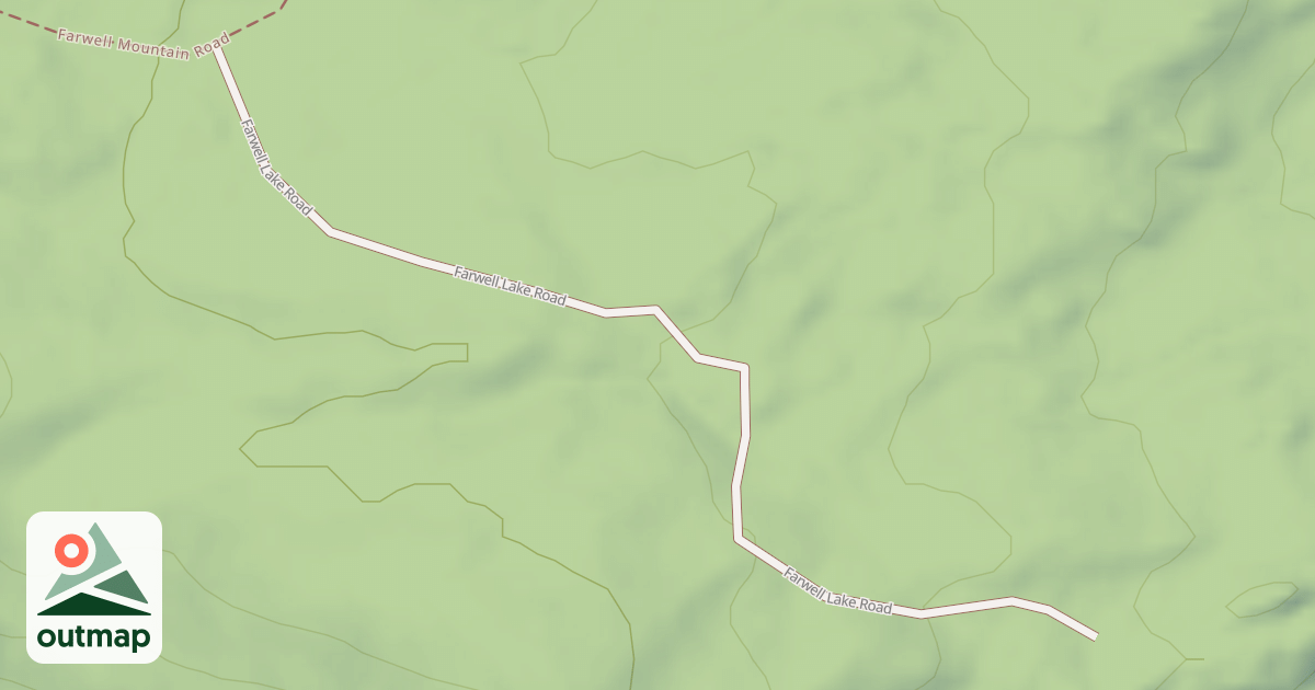 Map of FARWELL LAKE