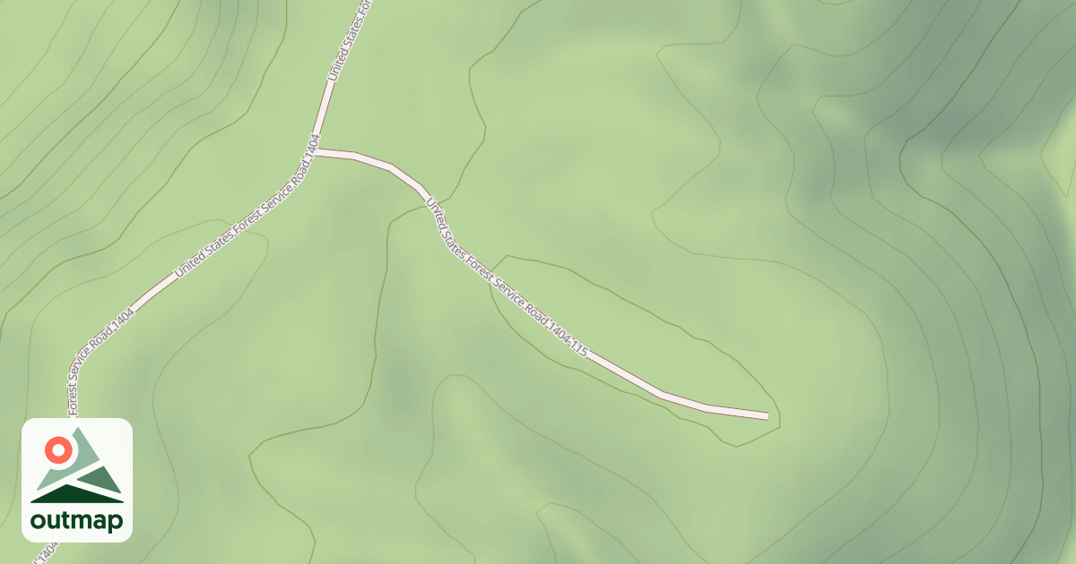 Map of USFS Motor Vehicle Use Map Roads {38A33690-70F8-4514-BA1E-1E0B4F84D90F}