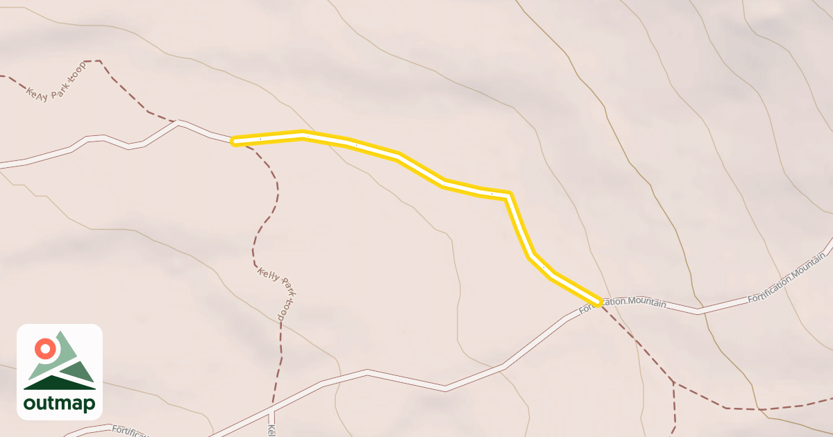 Map of Kelly Park Loop