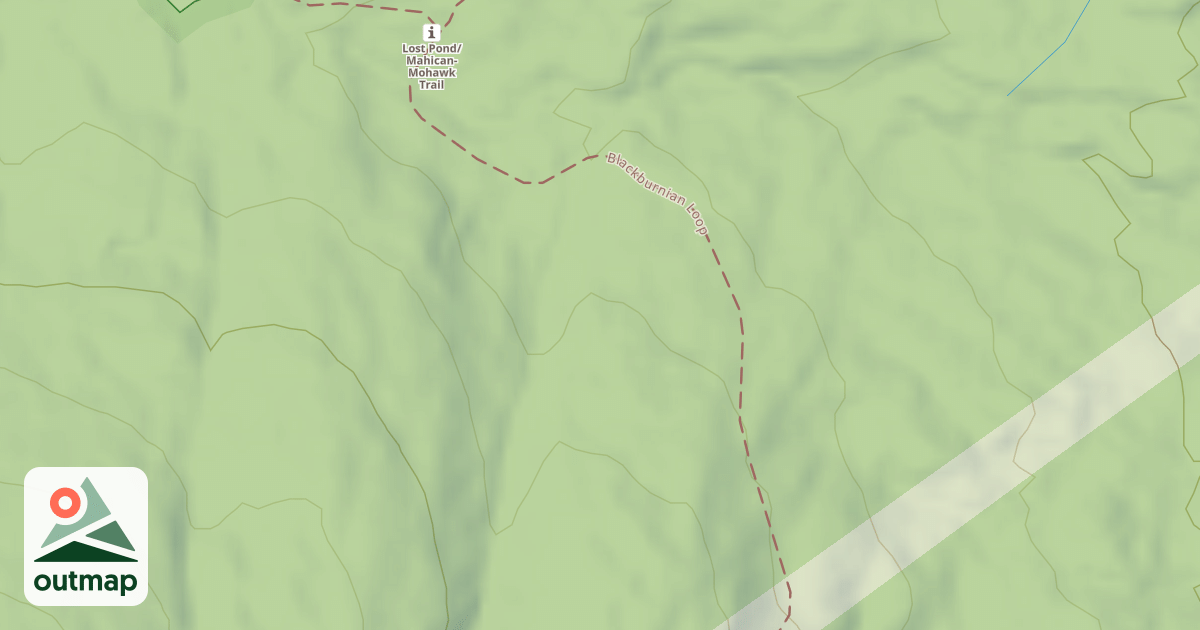 Map of Blackburnian Loop