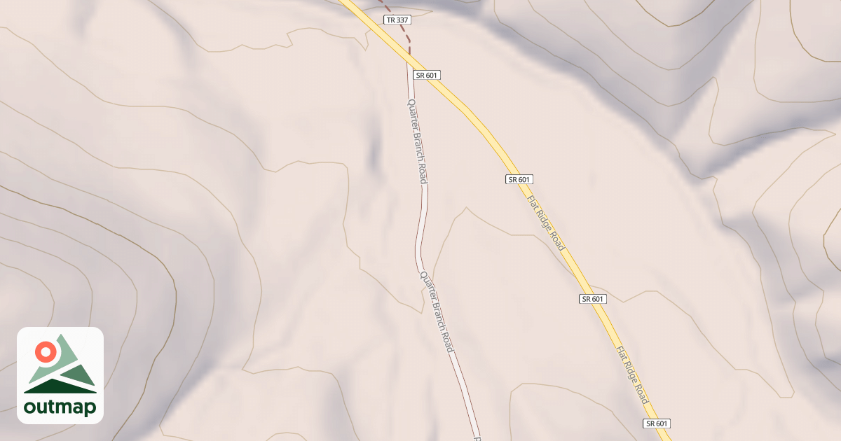 Map of VIRGINIA HIGHLANDS