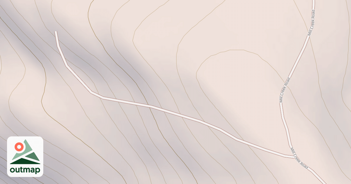 Map of MILL CREEK