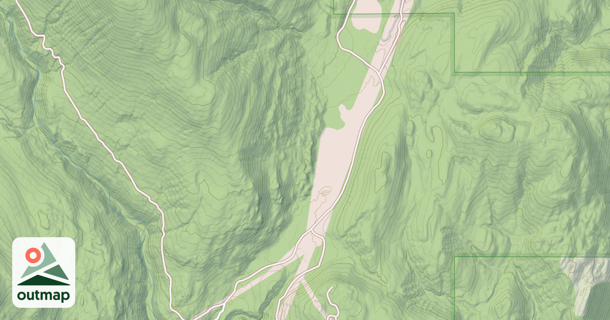 Map of LOST LAKE