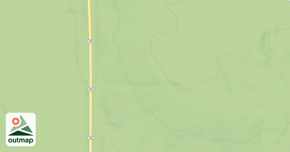 Map of OLD BOYS CAMP RD