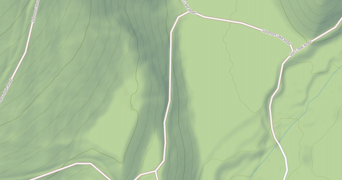Map preview of SOLOMON LAKE A
