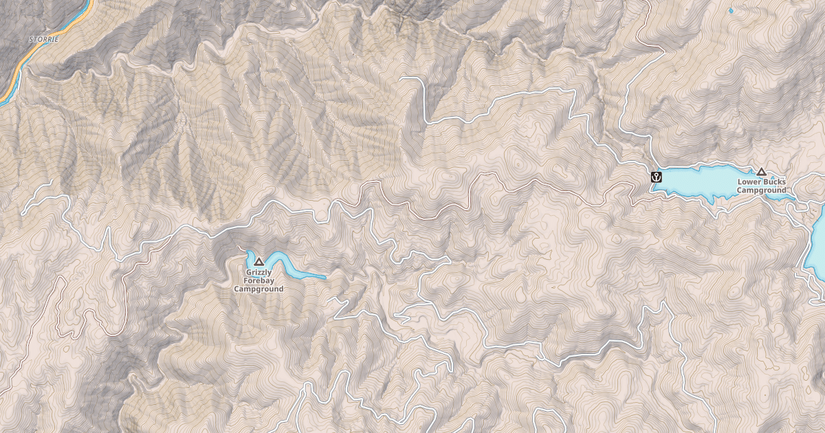 Map preview of BUCKS PENSTOCK