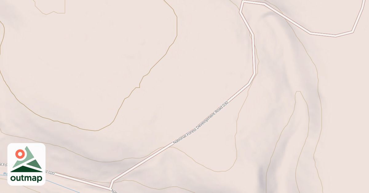 Map of USFS National Forest System Roads {25938D96-1CD7-49B0-86CA-CED5CE3EBFEF}