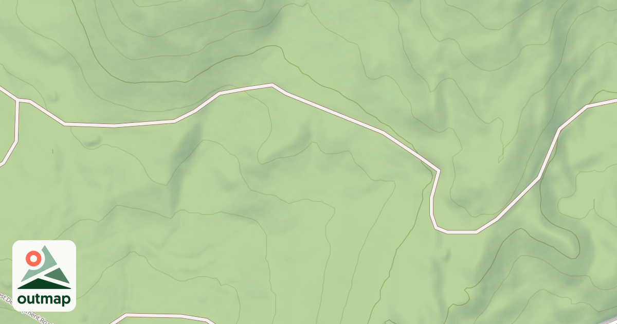 Map of USFS Motor Vehicle Use Map Roads {369E811D-ACEF-43B4-9078-A9E7E62BF107}