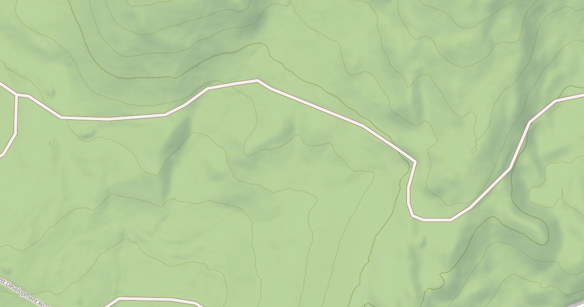 Map preview of USFS Motor Vehicle Use Map Roads {369E811D-ACEF-43B4-9078-A9E7E62BF107}