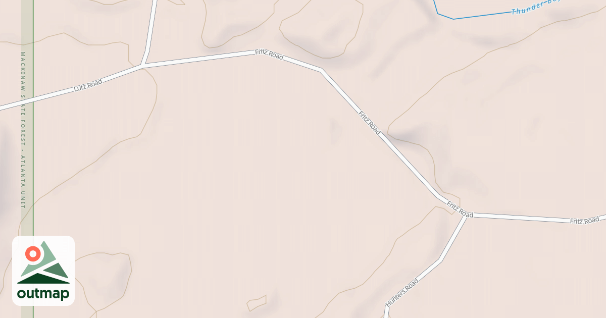 Map of Atlanta To Hunt Creek Mccct