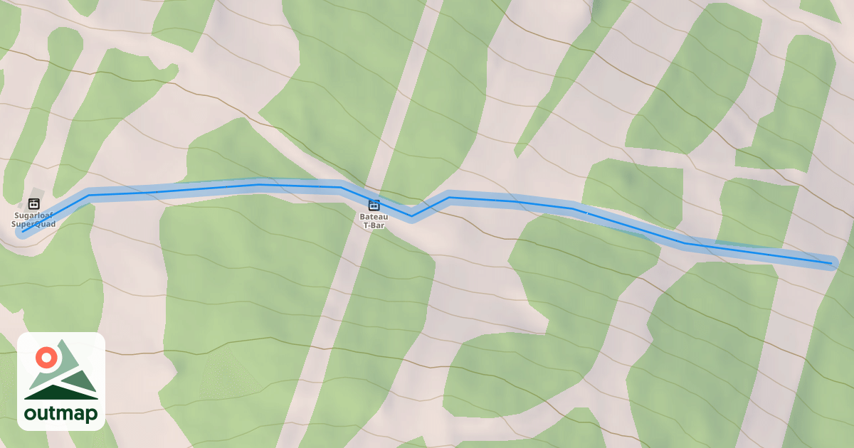 Map of Gin Pole