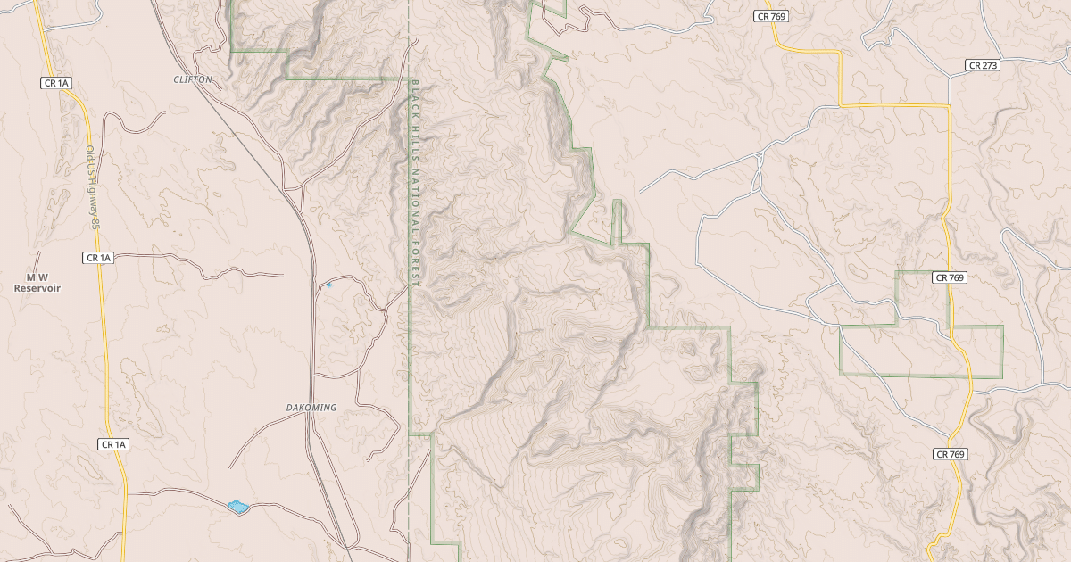 Map preview of ELK MOUNTAIN