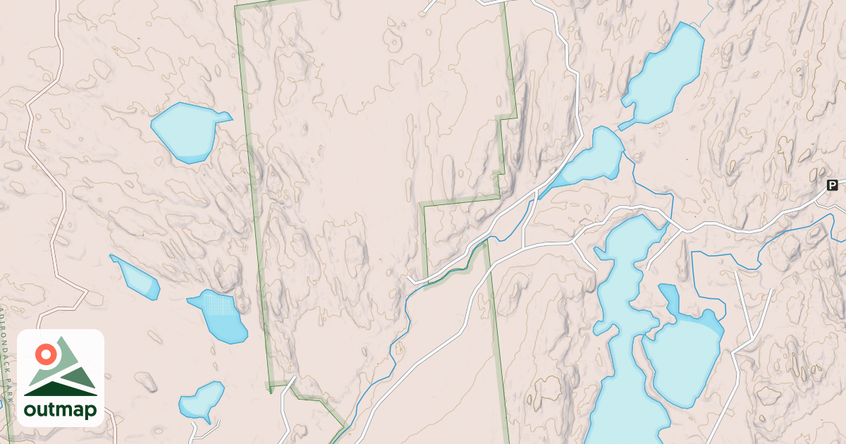 Map of Bald To Buckhorn Trail