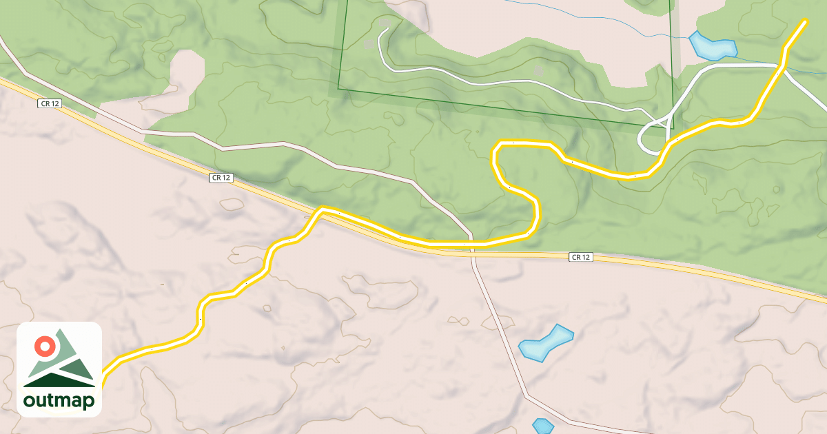 Map of Poplar Creek Trail