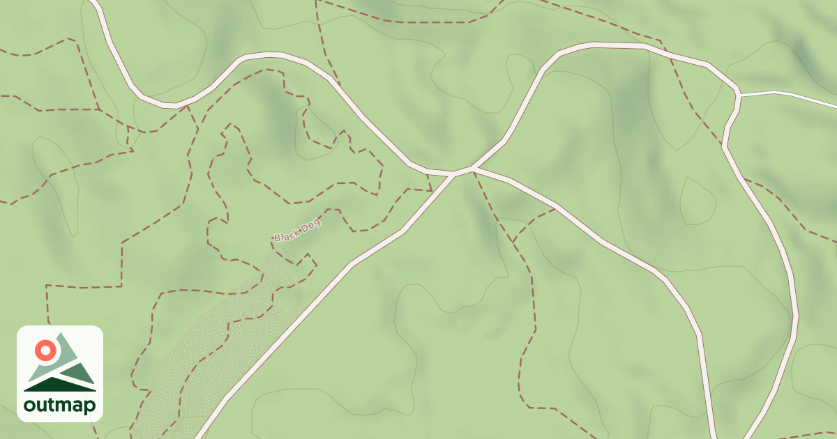Map of BearHole Road