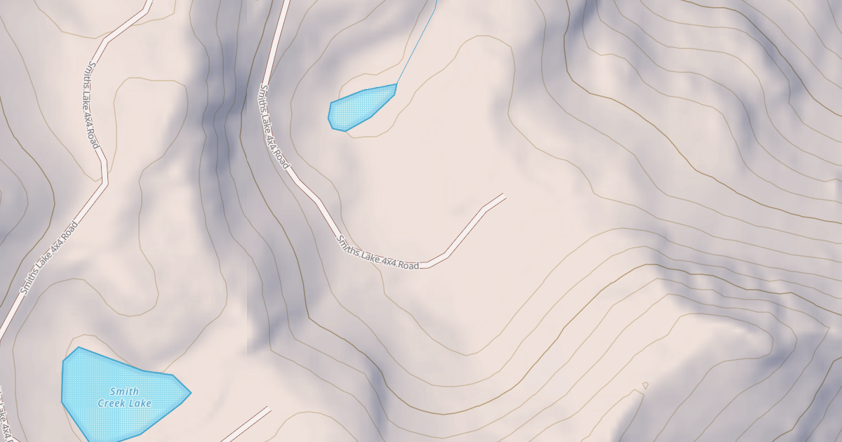 Map preview of SMITH LAKE 4X4