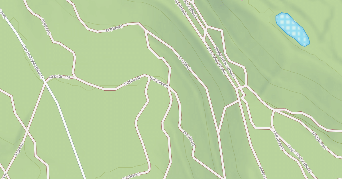 Map preview of Rock Run ATV Trails