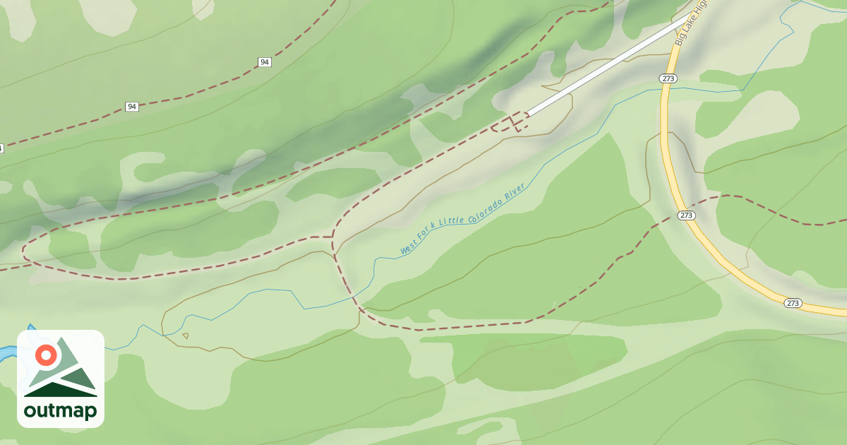 Map of USFS National Forest System Roads {634BD7E0-D93E-47CB-8070-E13D203357D4}